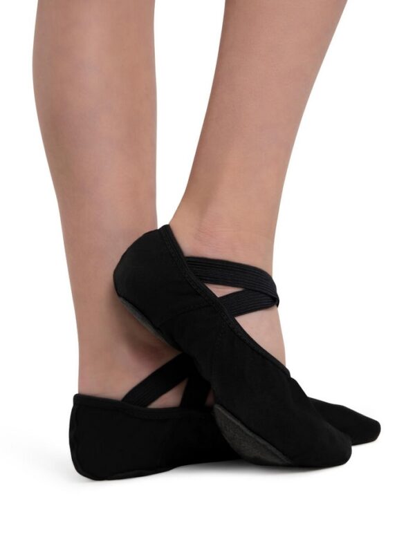 Capezio Child and Adult Hanami Canvas Split Sole Ballet Shoe - Image 8