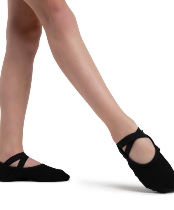 Capezio Child and Adult Hanami Canvas Split Sole Ballet Shoe - Image 9