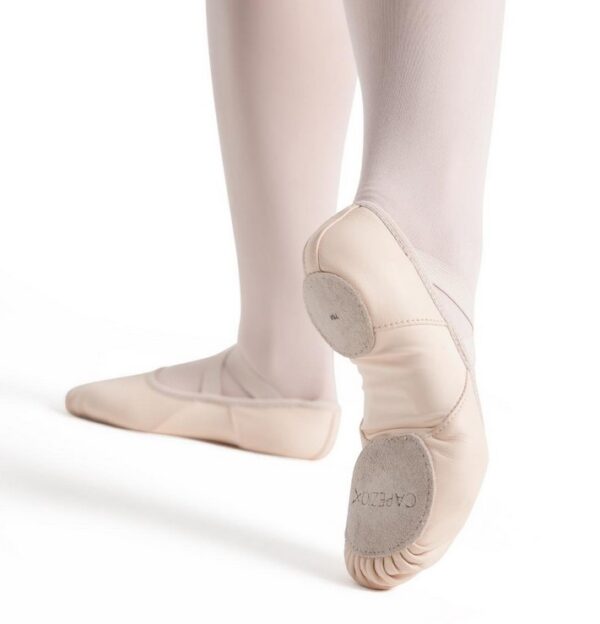 Capezio Child and Adult Hanami Leather Split Sole Ballet Shoe - Image 2