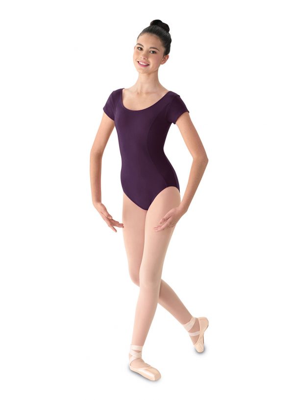 Mirella Adult Classic Short Sleeve Leotard