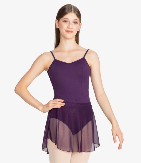 So Danca Wave Mesh Pull On Skirt | SL216 - Image 4
