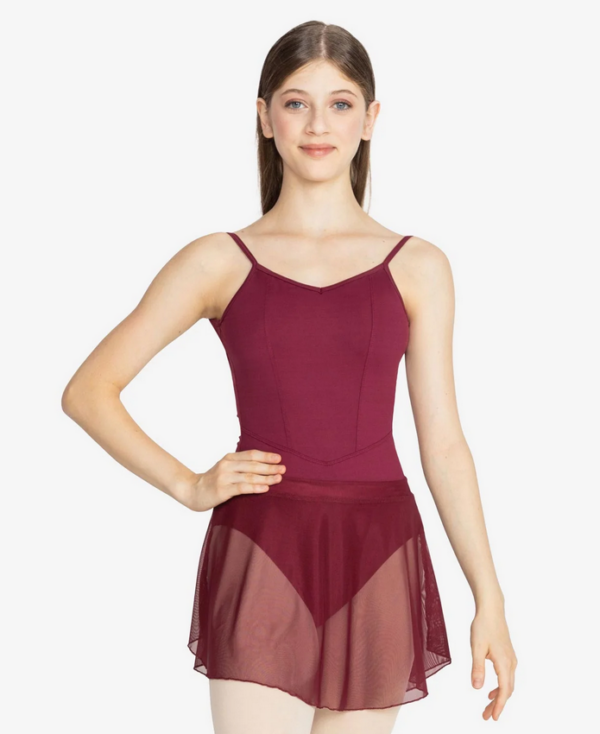 So Danca Wave Mesh Pull On Skirt | SL216 - Image 2