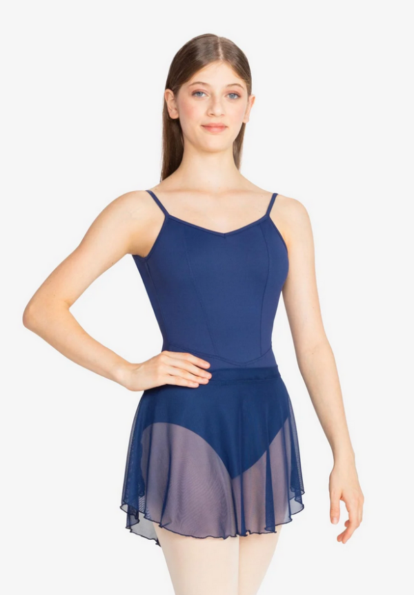 So Danca Wave Mesh Pull On Skirt | SL216 - Image 3