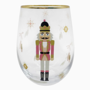 Holiday Nutcracker '24 Stemless Wine Glass