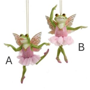 Frog Ballerina Ornament