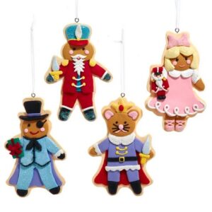 Nutcracker Suite Cookie Ornaments, Set of 4