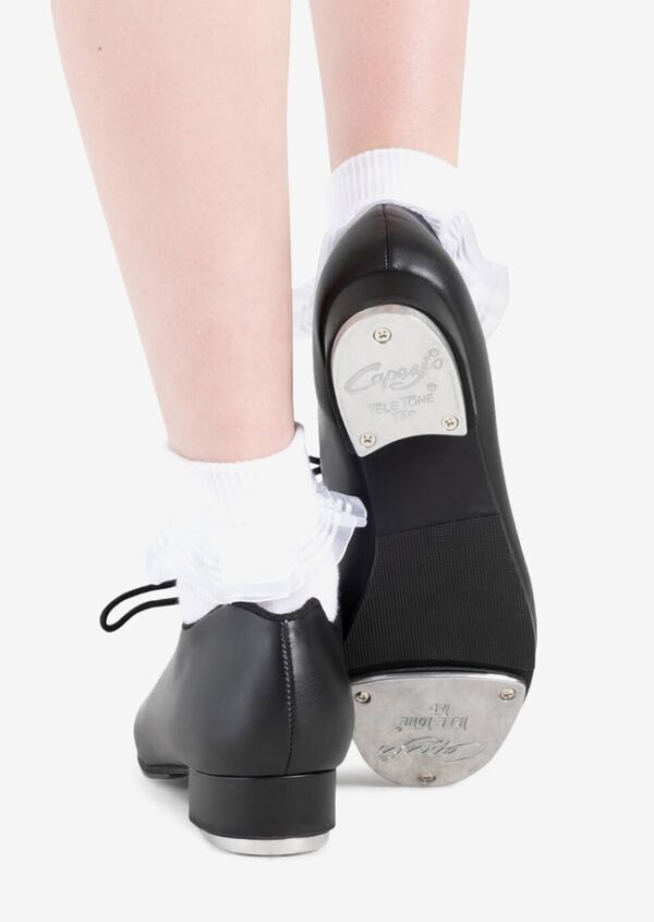 Capezio Downtown Lace Up Tap Shoe - Image 4