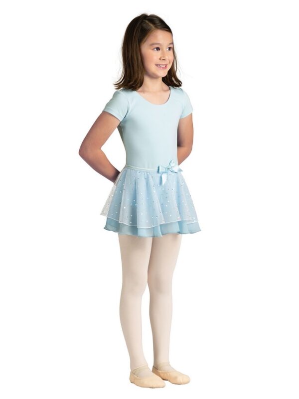 Child Hologram Double Layer Skirt