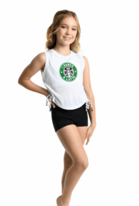 Danz N Motion "I Dance A Latte" Tank Top