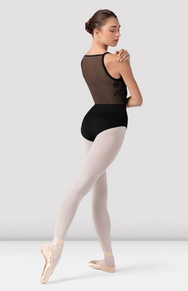 Bloch Mia Floral Mesh Back Leotard - Image 5