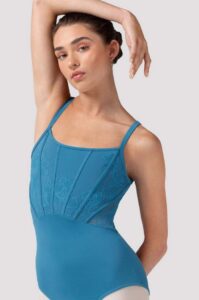 Bloch Mia Floral Mesh Back Leotard