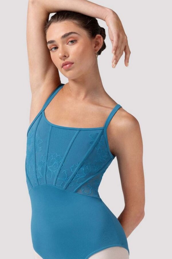 Bloch Mia Floral Mesh Back Leotard