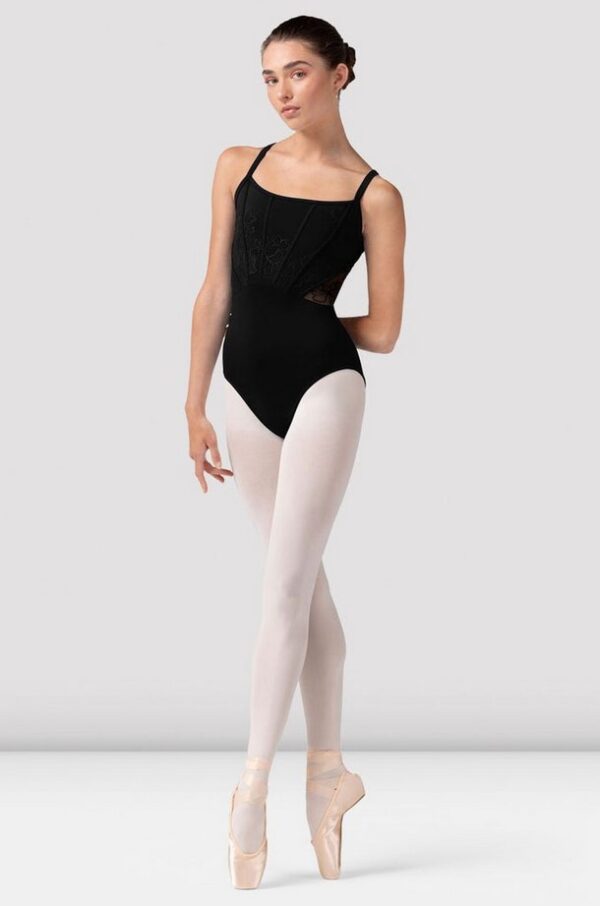 Bloch Mia Floral Mesh Back Leotard - Image 8