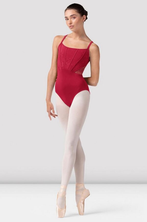 Bloch Mia Floral Mesh Back Leotard - Image 9