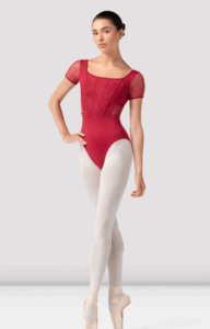 Bloch Olivia Floral Cap Sleeve Leotard