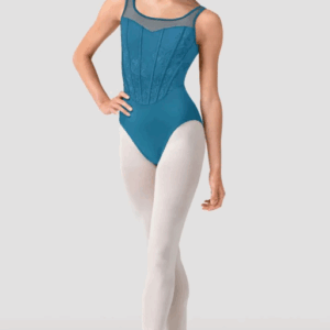 Bloch Isabella Floral Scoop Back Tank Leotard