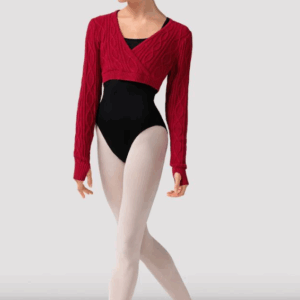 Bloch Atiya Long Sleeve Wrap Knit Top