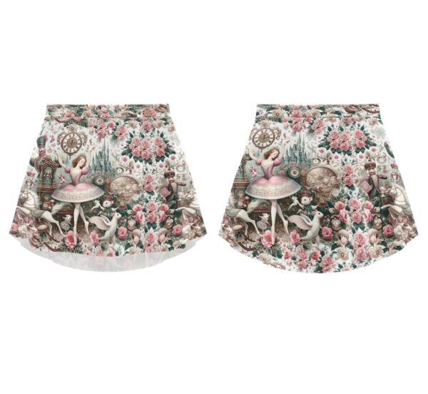 Danse De Paris Patterned Nutcracker Skirt