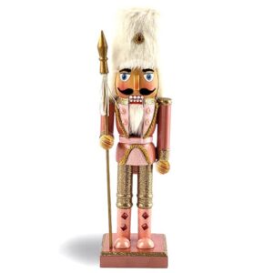 Rose Gold 10" Nutcracker