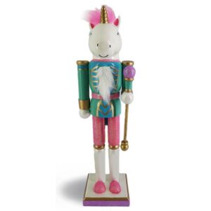 Pink Unicorn Nutcracker