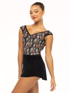 Eleve Stella Leotard Holiday Regiment