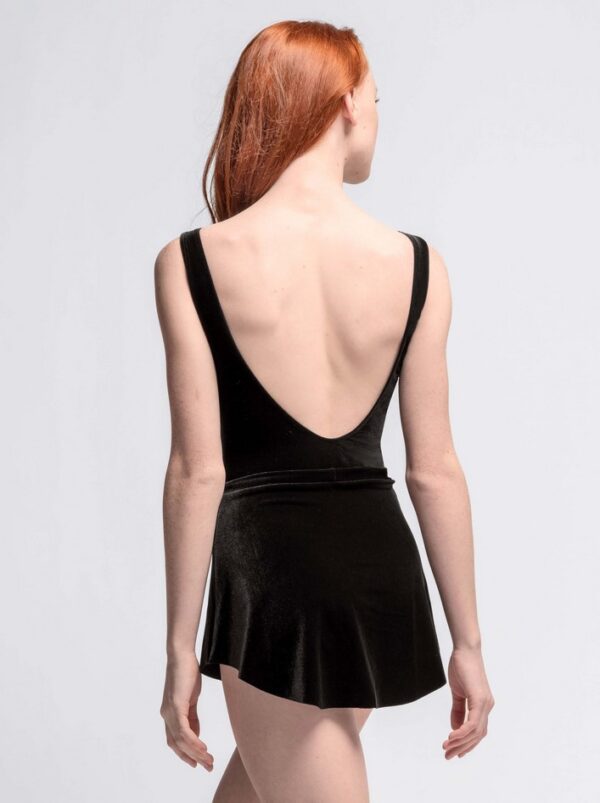 Eleve Tulip Skirt Black Velvet - Image 2