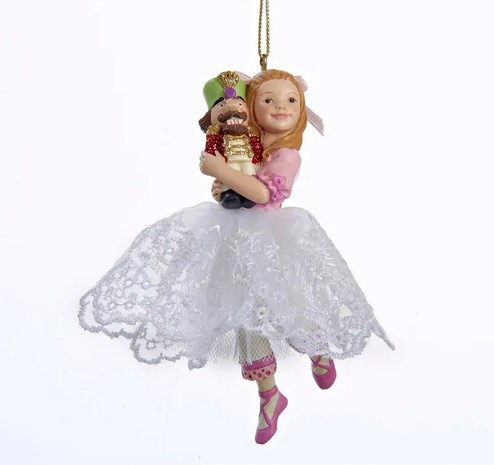 Nutcracker Little Clara Ornament