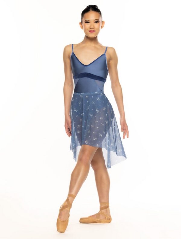 Eleve Mesh Long High-Low Skirt - Image 3