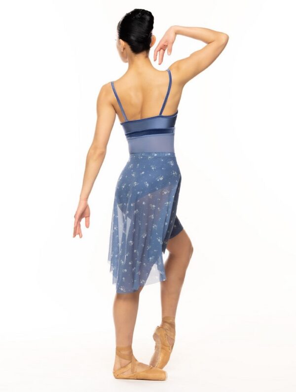 Eleve Mesh Long High-Low Skirt - Image 4