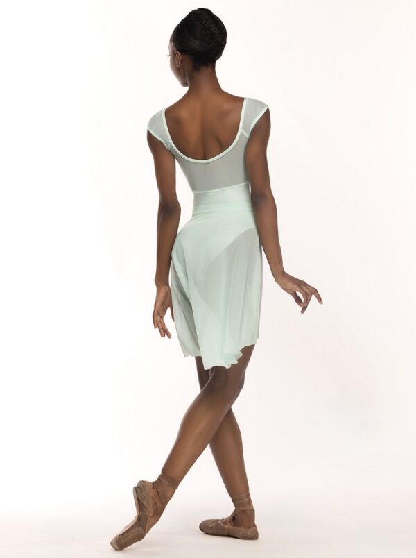 Eleve Mesh Long High-Low Skirt - Image 2