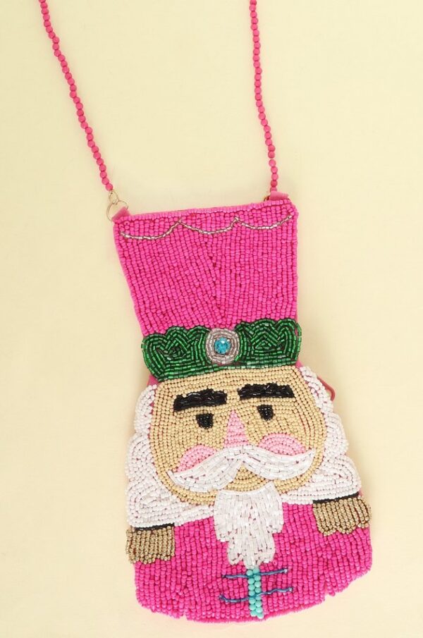 Nutcracker Beaded Bag