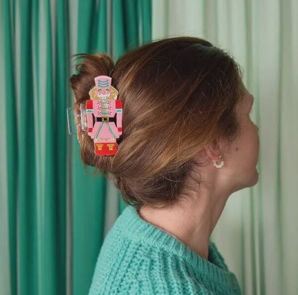 Nutcracker Hair Claw Clip - Image 4