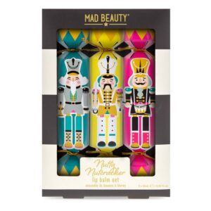 Mad Beauty Nutty Nutcracker Lip Balm Set