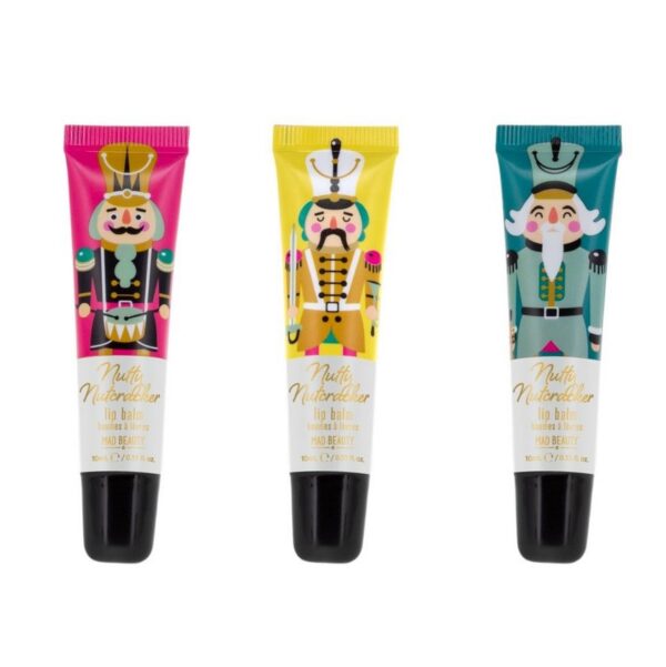 Mad Beauty Nutty Nutcracker Lip Balm Set - Image 4