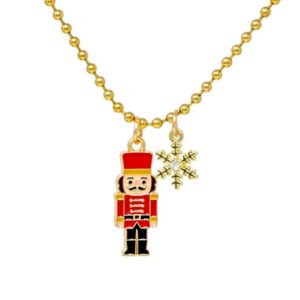 Nutcracker Snowflake Necklace