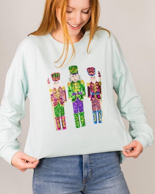 Nutcracker Sequin Sweatshirt - Adult