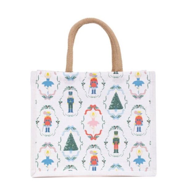 Nutcracker Waltz Juco Gift Bag