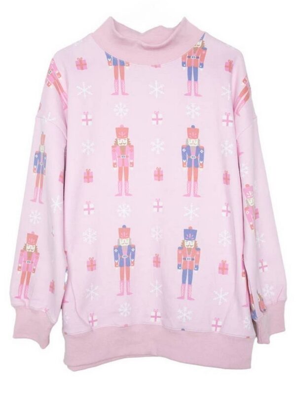 Pink Nutcracker All Over Sweatshirt - Adult - Image 4