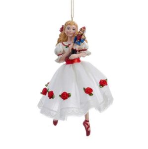 Red and White Clara Ornament