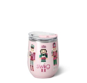 Swig Sugar Plum Soldiers Wine Cup 12oz