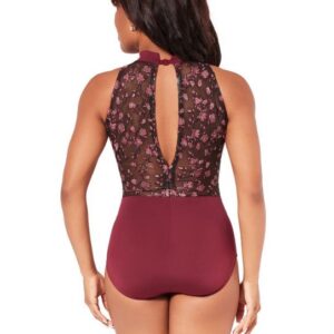 Capezio Embellish High Neck Leotard