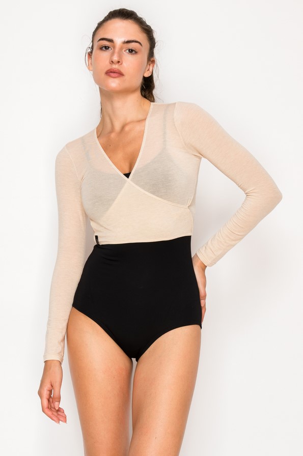 Aluvie Soo Cross Wrap Knit Top - Image 3