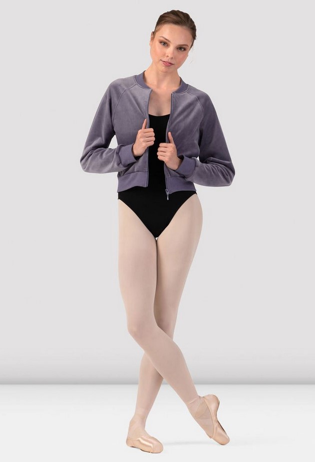 Bloch Adult Amanda Velvet Bomber Jacket