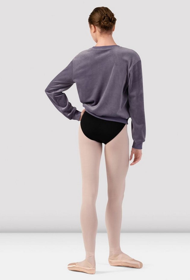 Bloch Caroline Velvet Crew Neck Jumper - Image 3