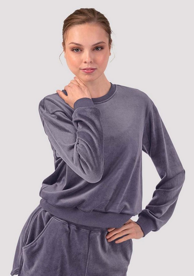 Bloch Caroline Velvet Crew Neck Jumper
