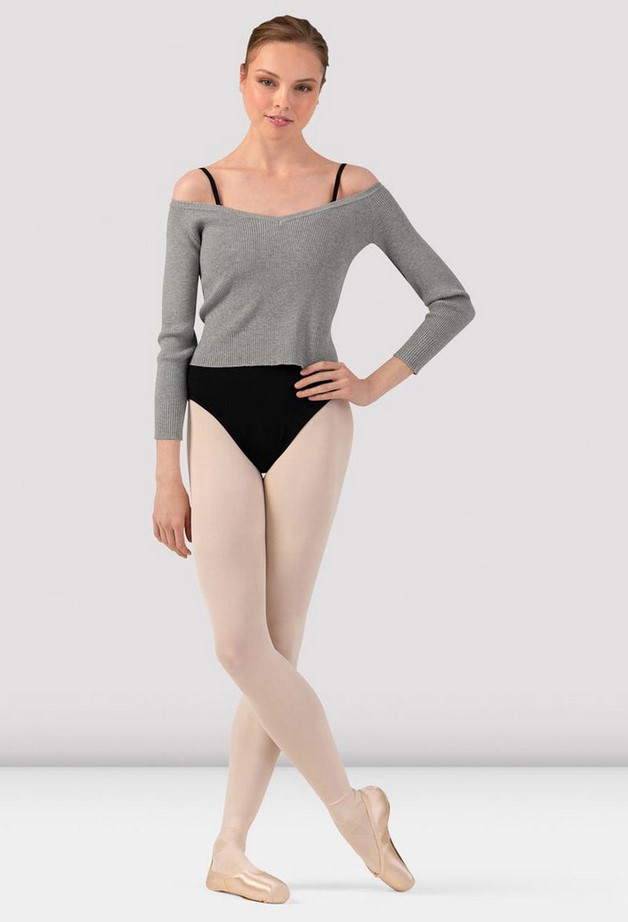 Bloch Lyra Cropped Knit Sweater - Image 3