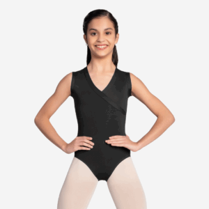 So Danca Yvonnette Child Mock Wrap Front Leotard | SL166