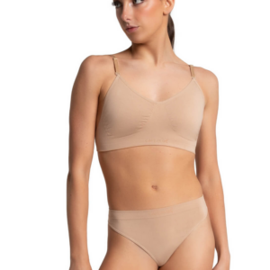 Capezio Seamless Clear Back Bra