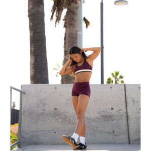 Honeycut Fold Over Short