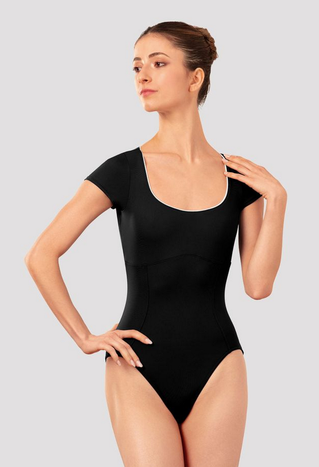 Bloch Alpheus Open Back Cap Sleeve Leotard - Image 4